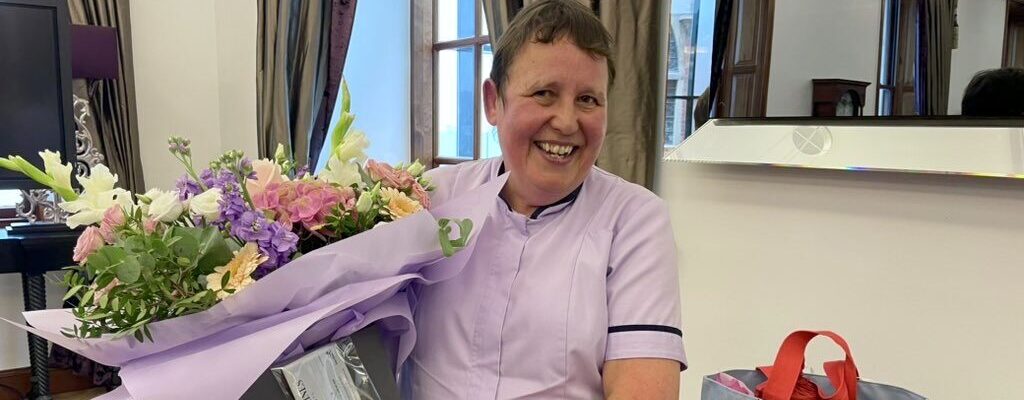 Matron Ruth Saunders retires after 40 years